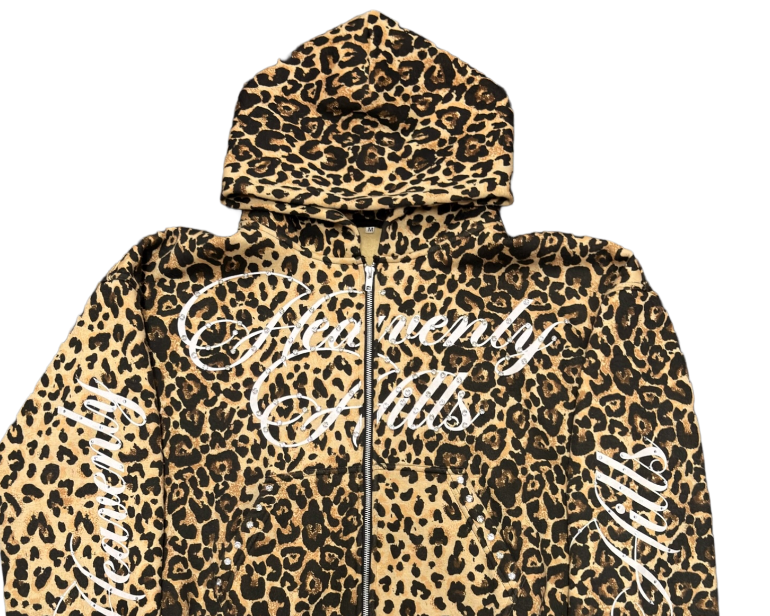 PSALM 121 1-2 CHEETAH HOODIE